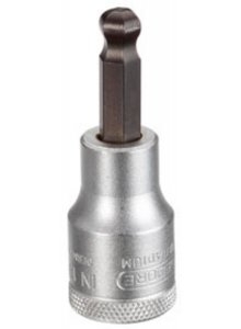 Gedore 2219379 IN 19 K 8 Dopsleutel-schroevendraaier 1/2" kogelkop binnenzeskant 8mm
