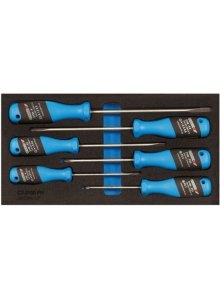 Gedore 2309149 1500 CT1-2150 PZ 3-C schroevendraaier-set in CT module 6-Delig