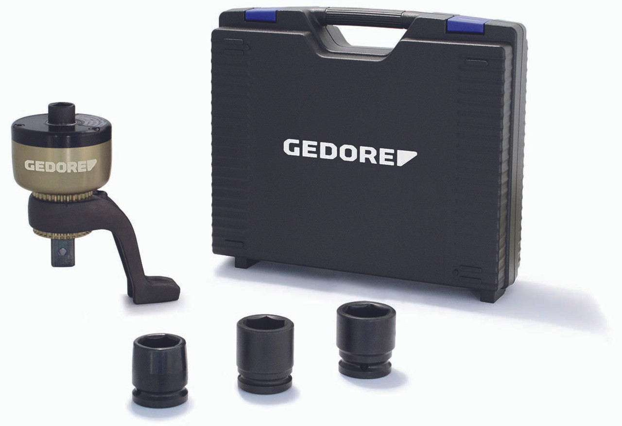 Gedore 2653389 DVV-13ZG Momentvermeerderaar SET incl. dop 27, 30 en 32 mm