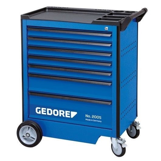 Gedore 2827379 2005 0511 E Gereedschapwagen met 7 laden