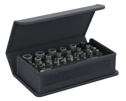 Gedore 3085015 TC 666 MU-20 Bitdopsleutelset 1/4" 35-Delig in Etui