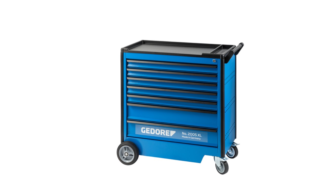 Gedore 3437493 Gereedschapswagen 2005 XL 0520, 7 laden LEEG