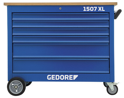 Gedore 3418367 Verrijdbare werkbank met gereedschapset NFZ 302-delig