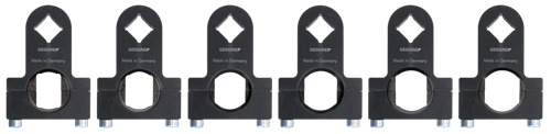 Gedore 3462927 Spoorstang-sleutelset 3/4" 24-36 mm 6-delig