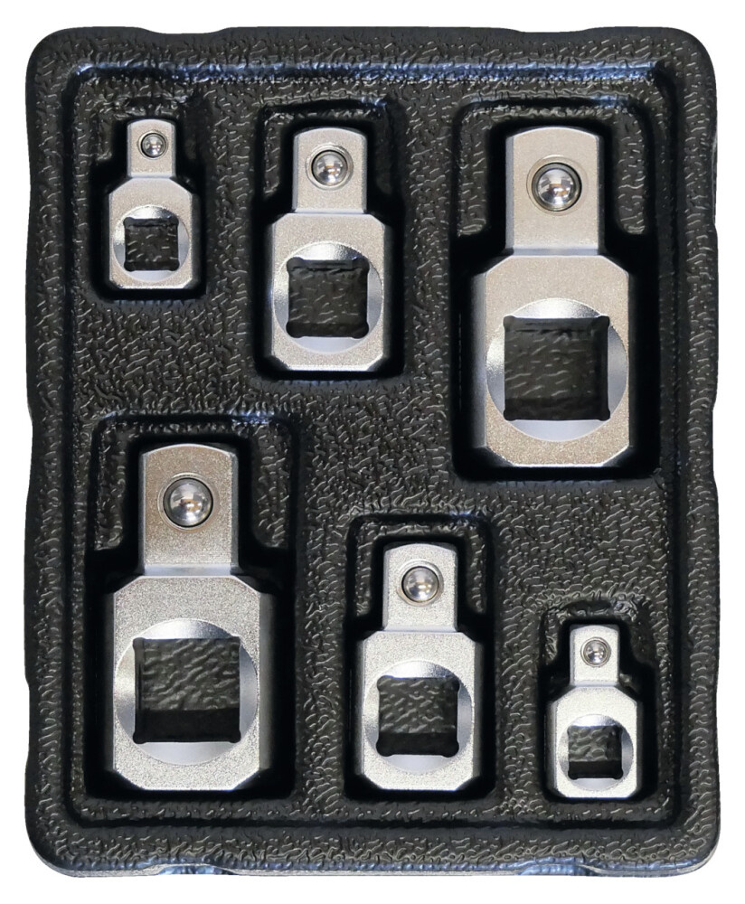 Gedore 3517330 Haakse adapterset 90&deg; 6-delig