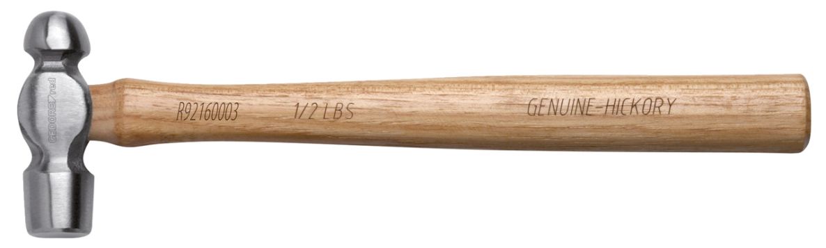 Gedore RED 3300767 R92160003 Bolbankhamer 1/2 lbs Hickory