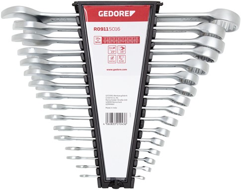 Gedore RED 3301043 R09115016 1/4 - 1.1/4'' AF Ringsteeksleutelset 16-Delig