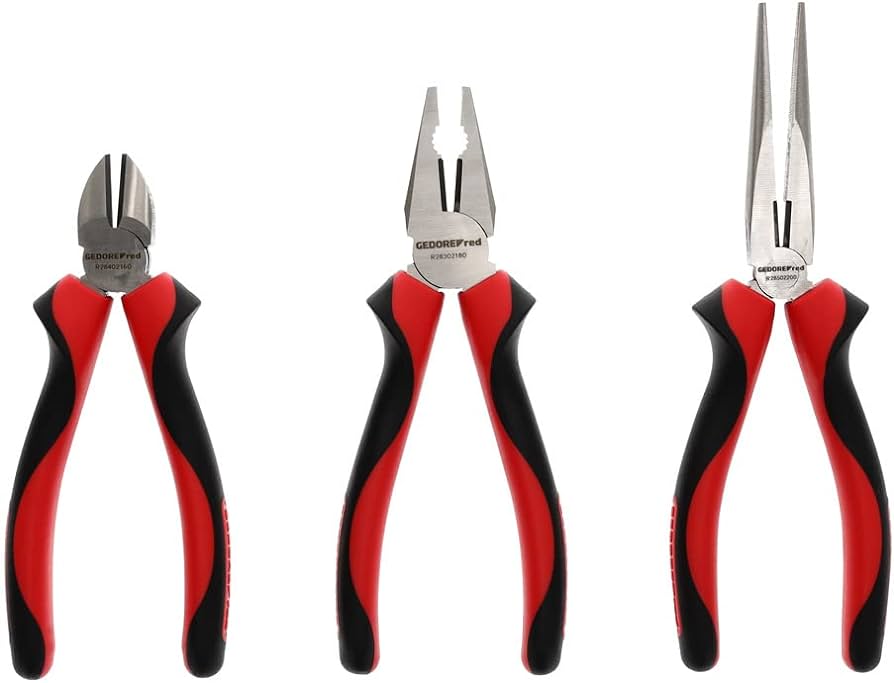 Gedore RED 3301155 R28002003 Tangenset 3-delig