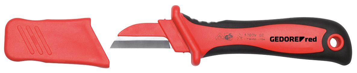 Gedore RED 3301415 R93220028 2C-VDE-kabelmes klinglengte 45 mm L. 185 mm