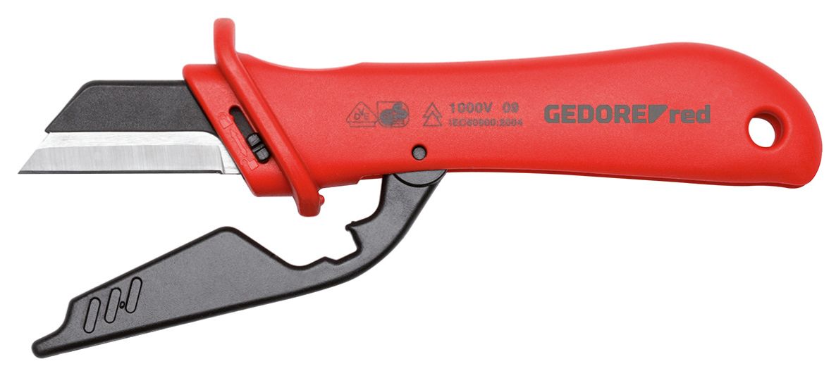 Gedore RED 3301416 R93220128 VDE-kabelmes klinglengte 45 mm L. 185 mm