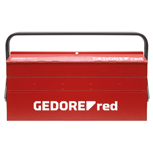 Gedore RED 3301628 R21000072 Gereedschapsset BASIS 72-Delig Incl. gereedschapskist