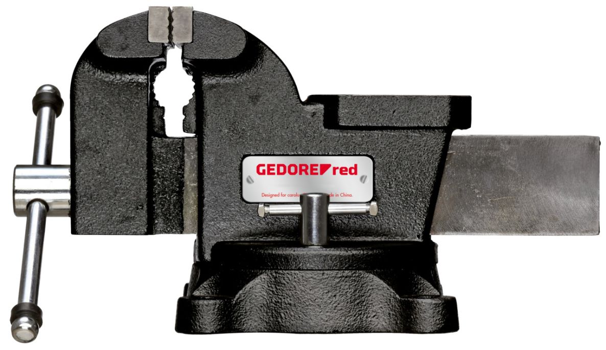 Gedore RED 3301738 R93800150 Bankschroef B 150 mm draaibaar 14 kg