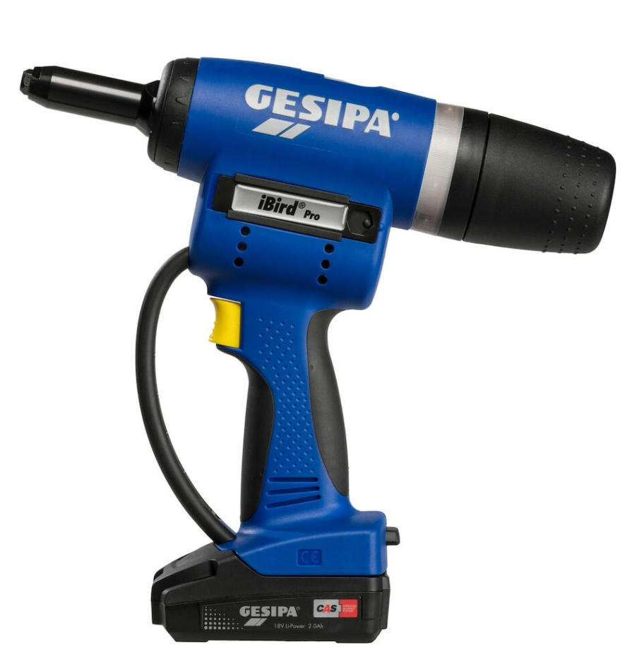 Gesipa 211679666 POWERBIRD PRO GOLD CAS accu blindklinknageltang 1679666 in kunststof koffer