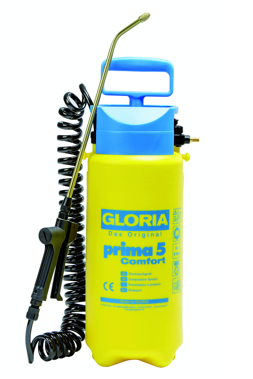 Gloria 000091.0000 Prima 5 Comfort Drukspuit 5l NBR 