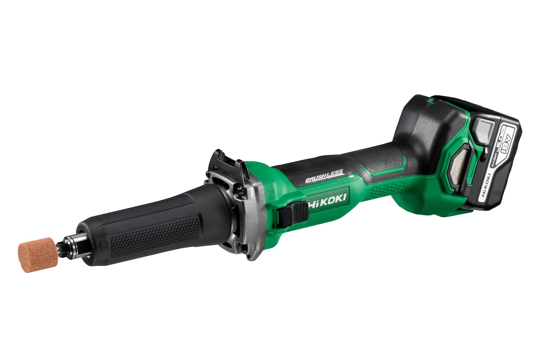 HiKOKI GP18DAWGZ Accu rechte slijper 18 Volt 5.0Ah Li-Ion in koffer