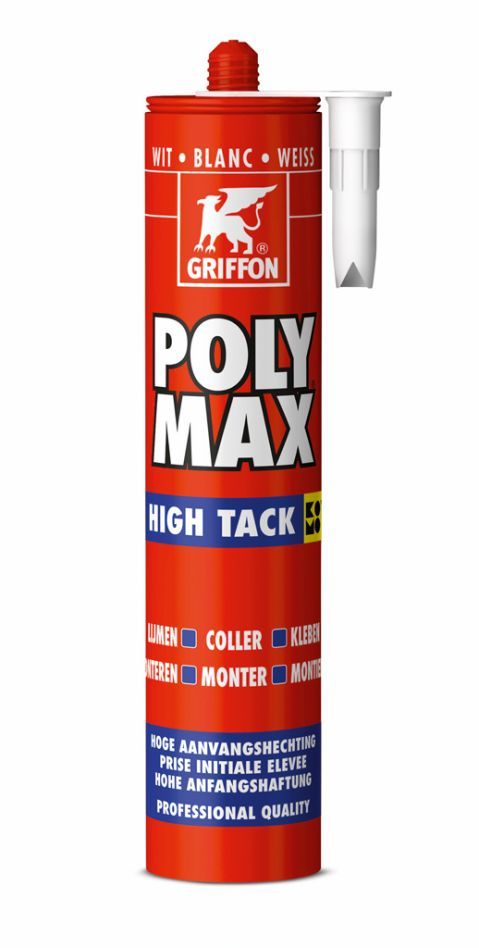 Griffon 1490909 PolyMax High Tack wit 425g