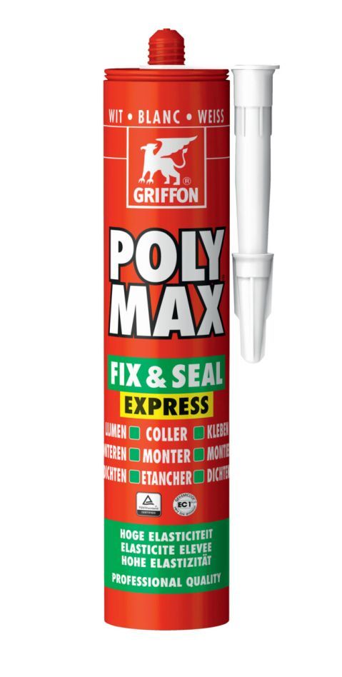 Griffon 6150450 PolyMax Fix & Seal Express wit 425g