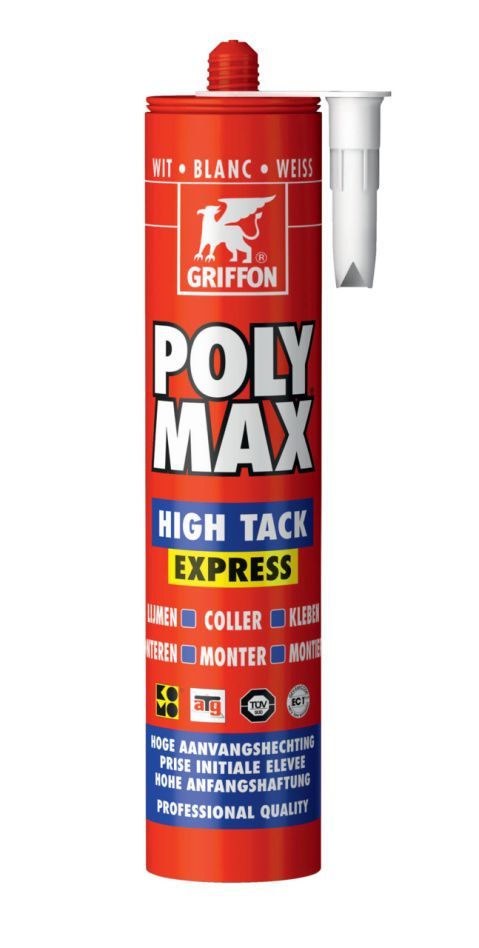 Griffon 6303764 PolyMax High Tack Express wit 435g