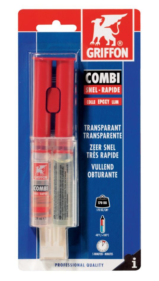 Griffon 6304033 Combi snel dubbelspuit 24ml