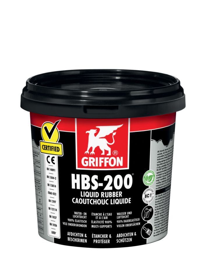 Griffon 6308866 HBS-200 Liquid Rubber Emmer 1L