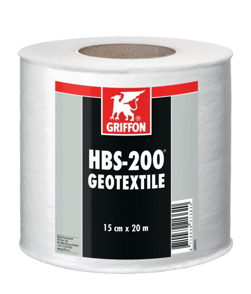 Griffon 6308952 HBS-200 Geotextile rol 15 cm x 20 m