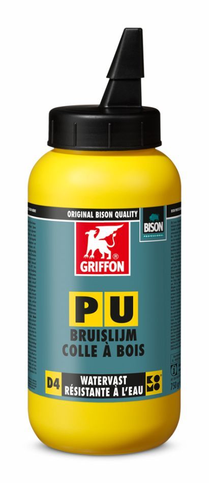 Griffon 6313556 PU-Bruislijm flacon 750ml transparant (D4)
