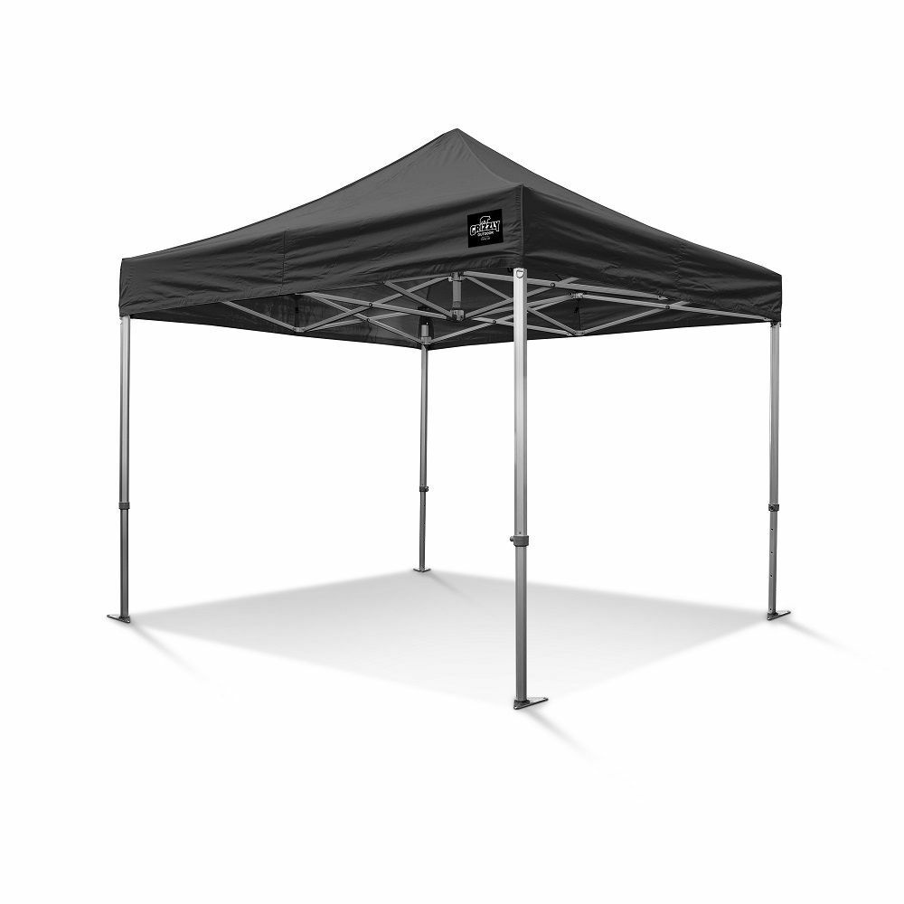 Grizzly Outdoor GOW4033Z GO-WORK40 Doorwerktent 3x3 m Zwart