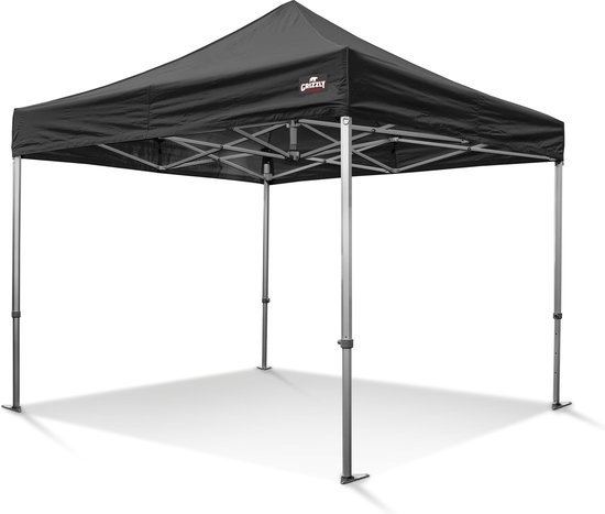 Grizzly Outdoor GOW5044Z GO-WORK50 Doorwerktent 4x4 m Zwart