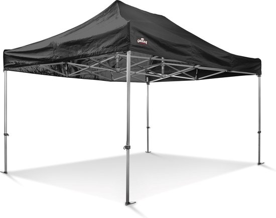 Grizzly Outdoor GOW40PVC345Z GO-WORK40-PVC Doorwerktent 3x4.5 m Zwart