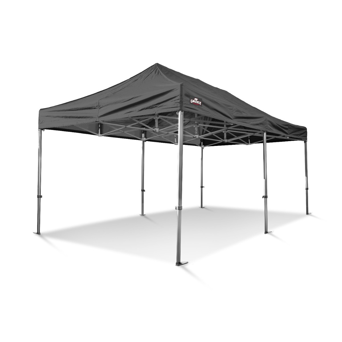 Grizzly Outdoor GOW40PVC36Z GO-WORK40-PVC Doorwerktent 3x6 m Zwart
