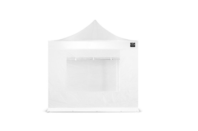 Grizzly Outdoor GOWZ3RW Zijwand raam wit 3m 