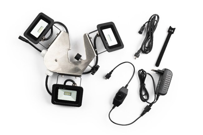 Grizzly Outdoor GOWL3D GO-WORK Led verlichting in draagtas