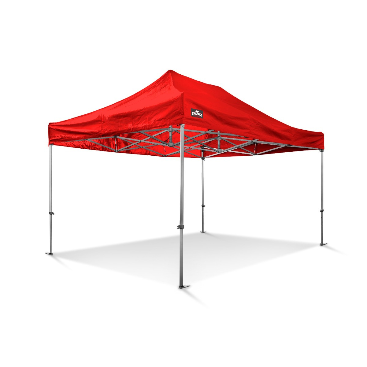 Grizzly Outdoor GOW40345R GO-WORK40 Doorwerktent 3x4.5 m Rood