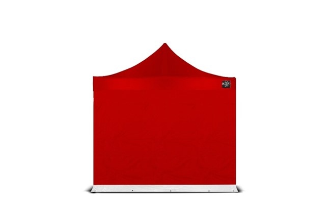 Grizzly Outdoor GOWZ3R Zijwand rood 3m 