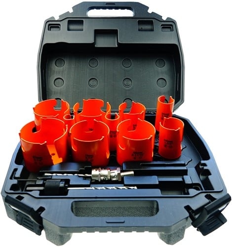 GRN Tools 550G-SET10 10-delige multi-construct gatzagenset in koffer (S-lock)