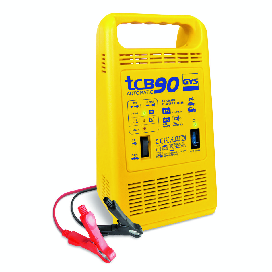 Gys 5192023260 TCB 90 Automatic 12V 15-90Ah Acculader