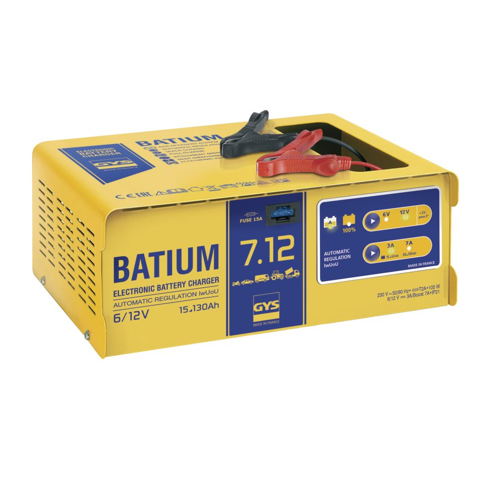Gys 5192024496 BATIUM automatisch 7/12 Acculader