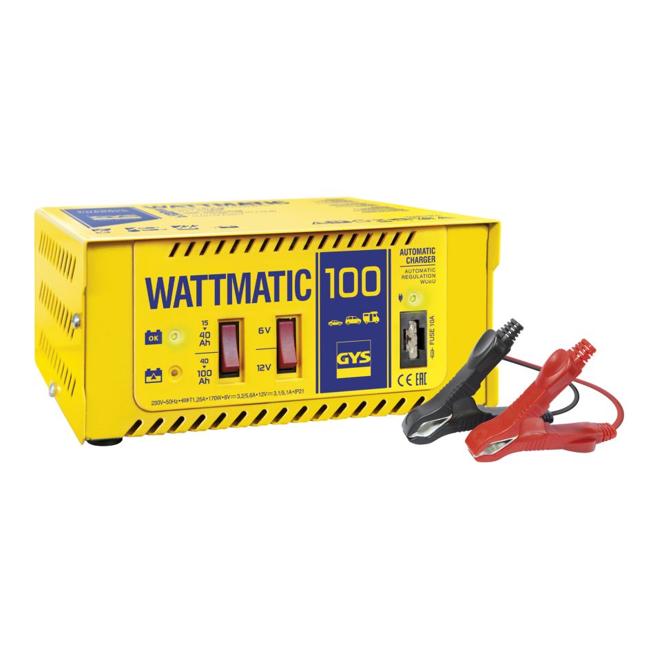 Gys 5192024823 Wattmatic 100 automatisch 6V/12V Acculader