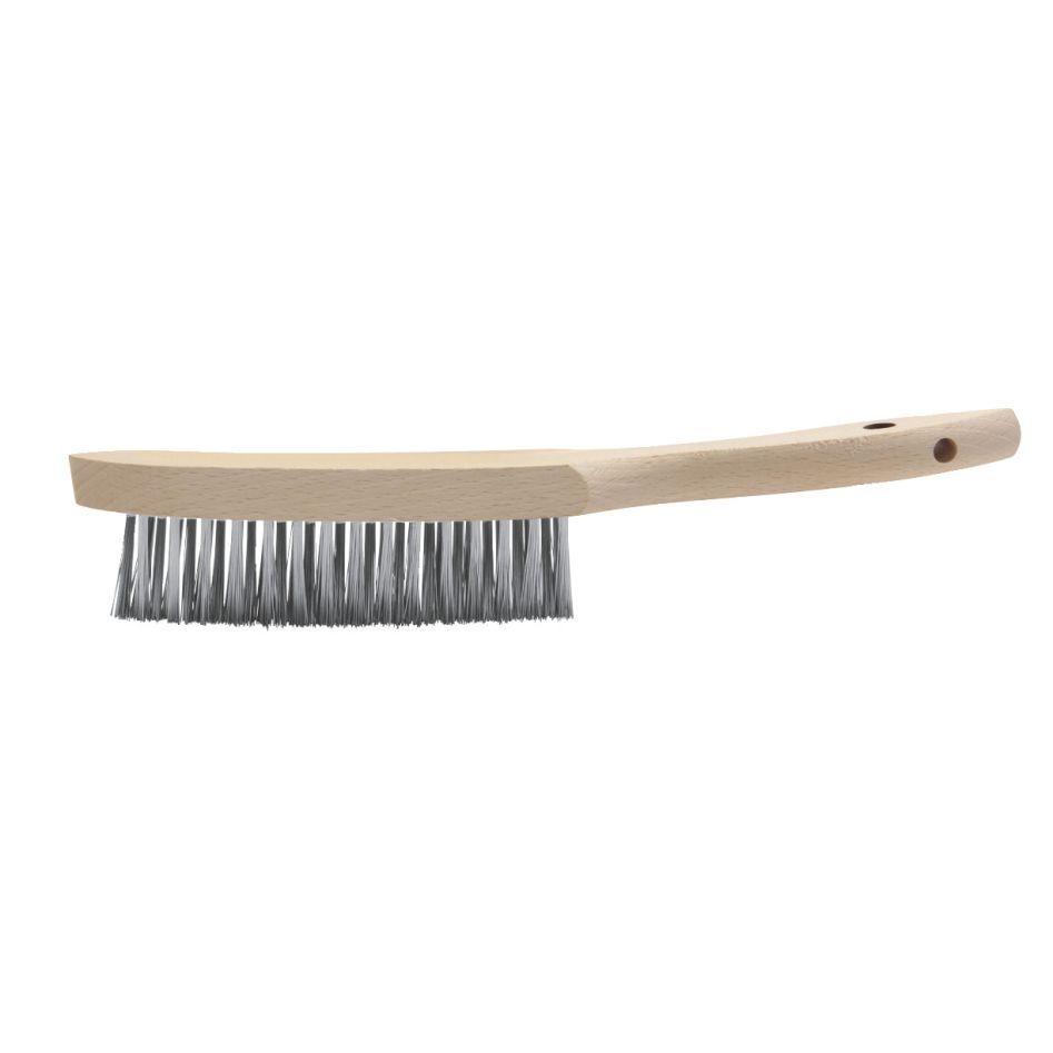 Gys 5193044289 Staalborstel 3 rijen inox