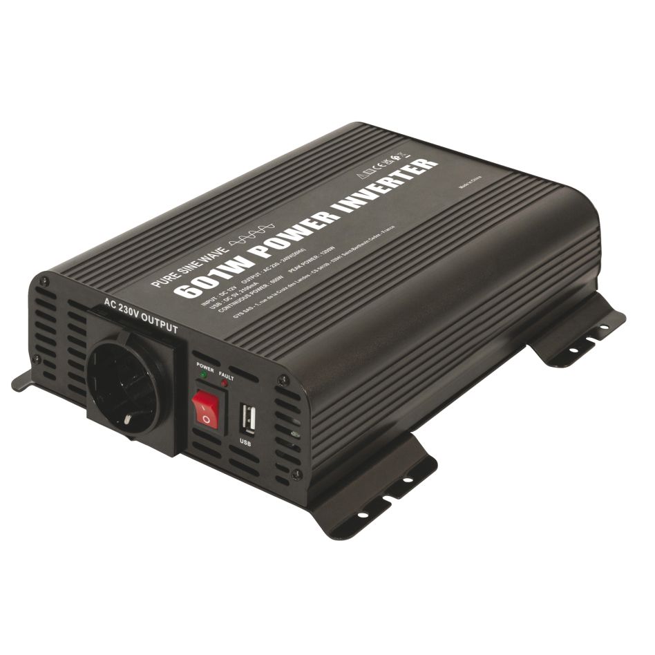 Gys 5192067332 PSW Draagbare Omvormer 600W 12V - 230V