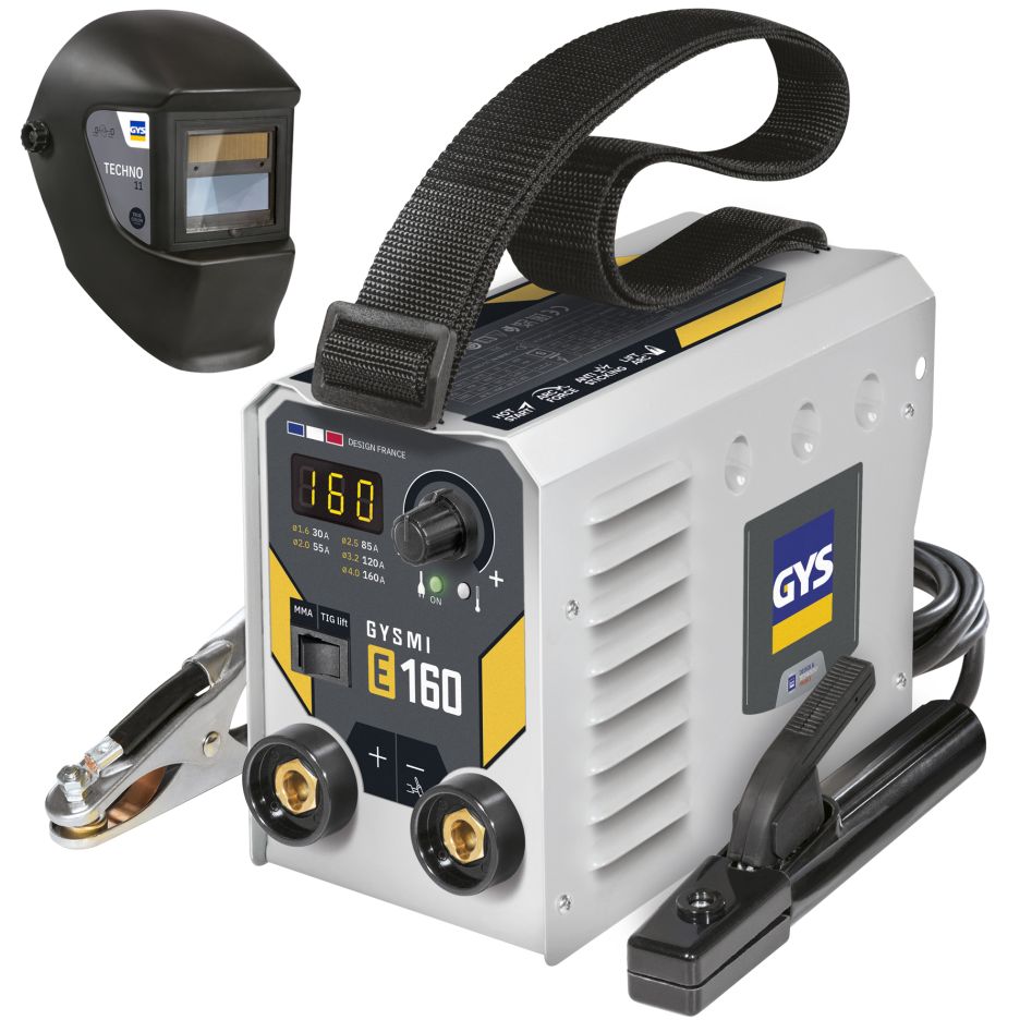 Gys 5192083783 GYSMI E160 Lasinverter + LCD Techno 11 True Color Lashelm
