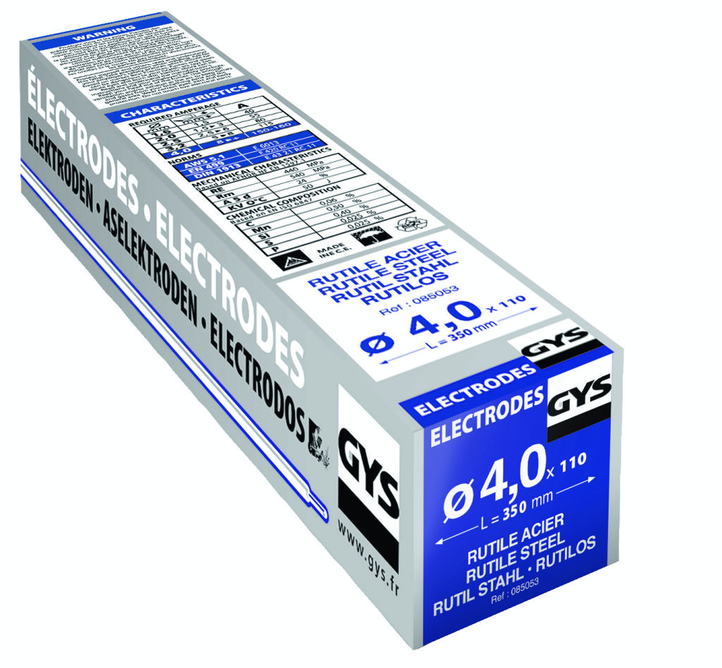 Gys 5193085053 Elektrodes staal Ø4,0 x 350 mm 110 stuks