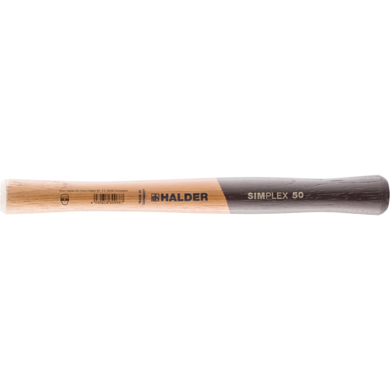 Halder 3244.030 3244030 Hamer steel SIMPLEX, hout 30 mm