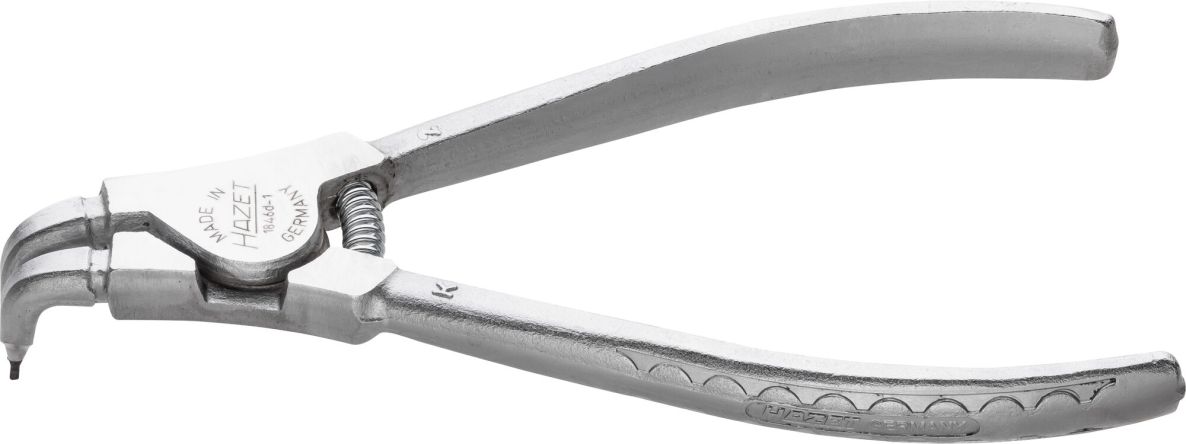 Hazet 1846D-1 Tang voor borgringen lengte 140 mm buitenborgringen 10-25 mm gebogen