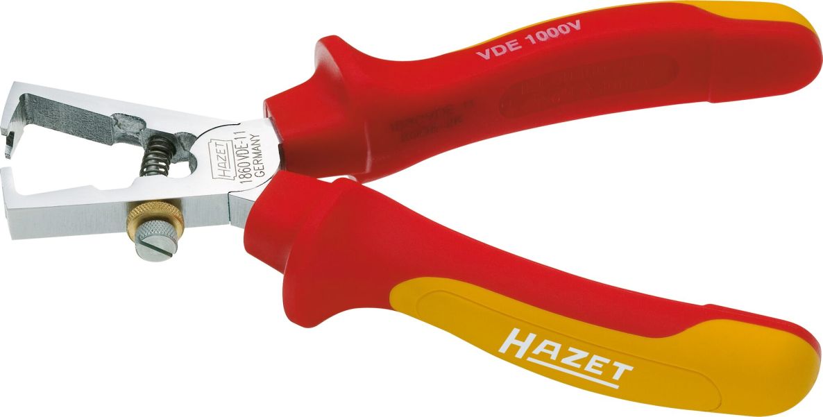 Hazet 1860VDE-11 Kabelstriptang ge&iuml;soleerd lengte 160 mm