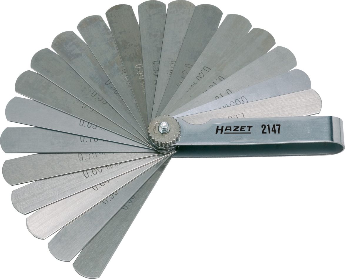Hazet 2147 Voelermaat lengte 84 mm 0,05&thinsp;&ndash;&thinsp;1,0