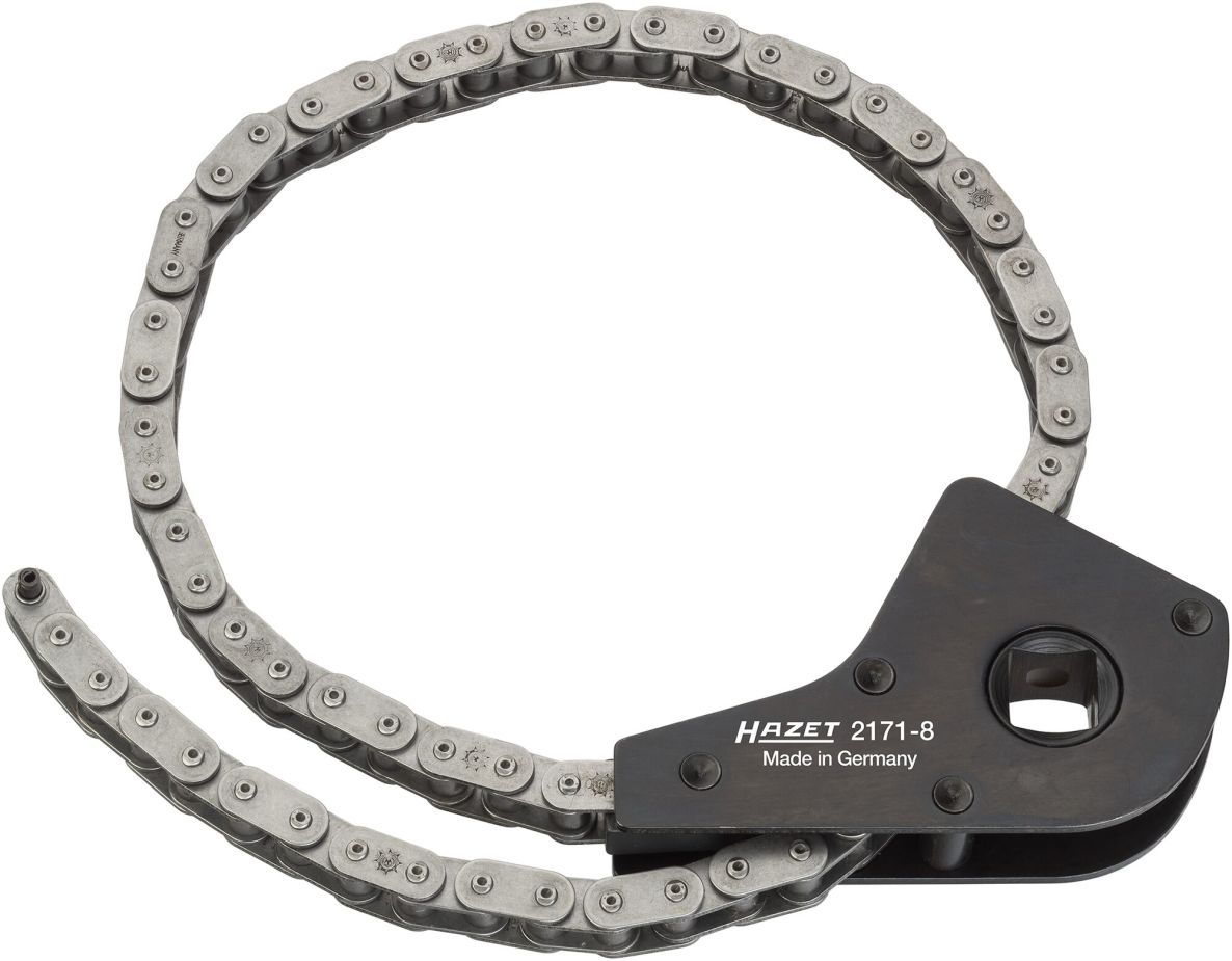 Hazet 2171-8 Oliefilterketting 1/2" vierkant hol 50 – 150 mm