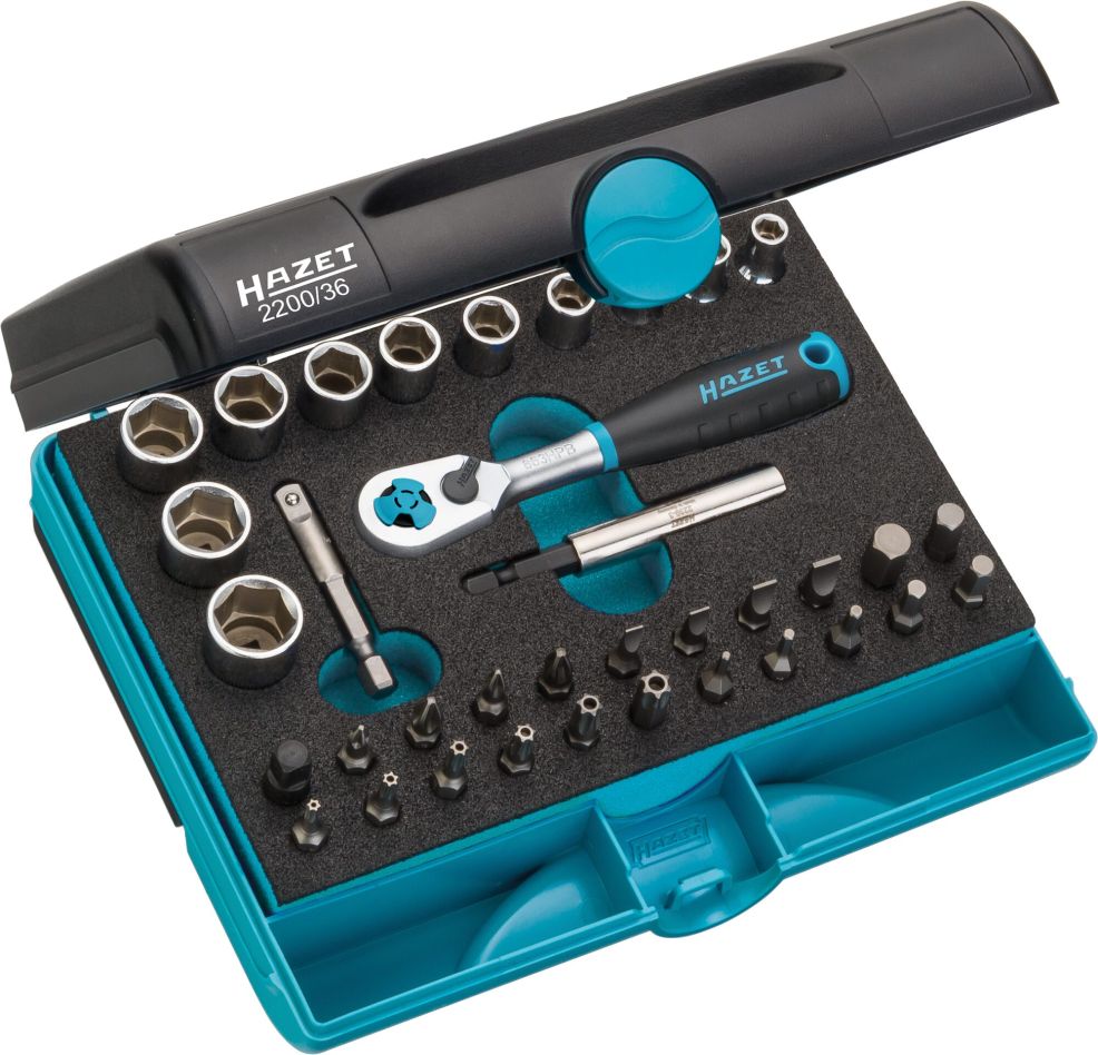 Hazet 2200/36 Dopsleutelset 36-delig