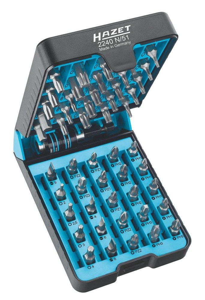Hazet 2240N/51 Bitbox 51-delig 1/4"