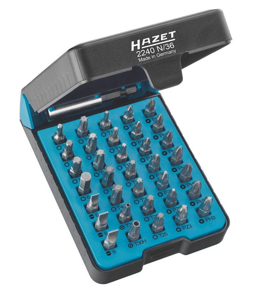 Hazet 2240N/36 Bitbox 36-delig 1/4"